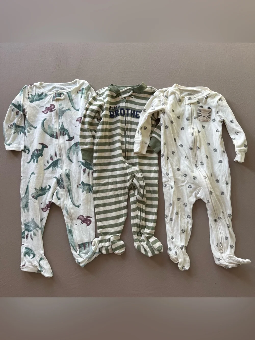 Baby Boys Jumpsuit Footie Pajamas Bundle